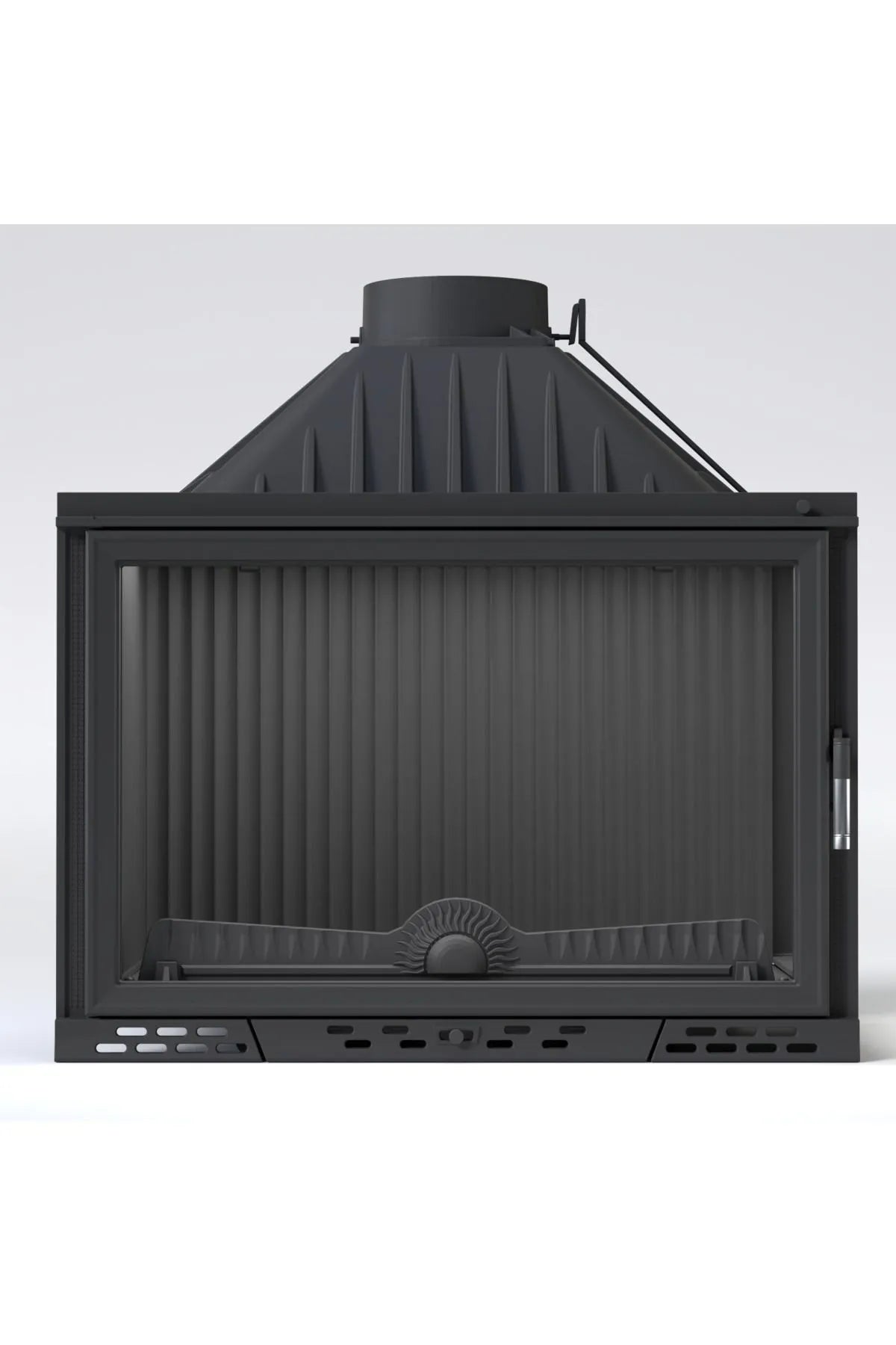 Luxury Serisi L Tipi Sol Açık Döküm Şömine Haznesi-80 Lik