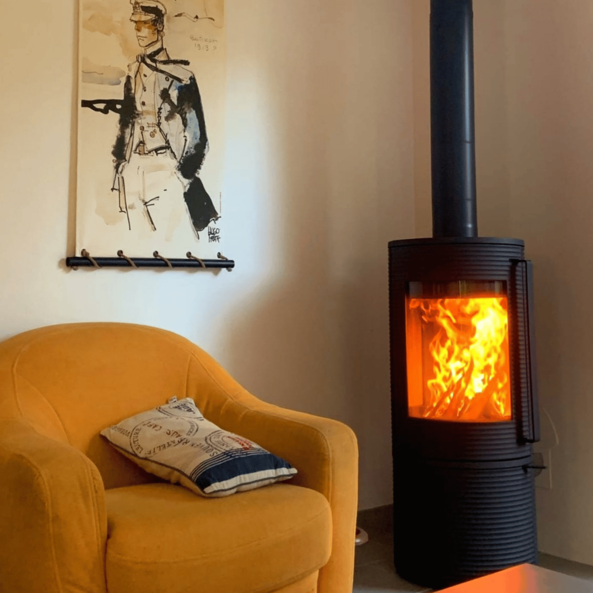 Invicta Altara Döküm Odun Sobası 6103 44