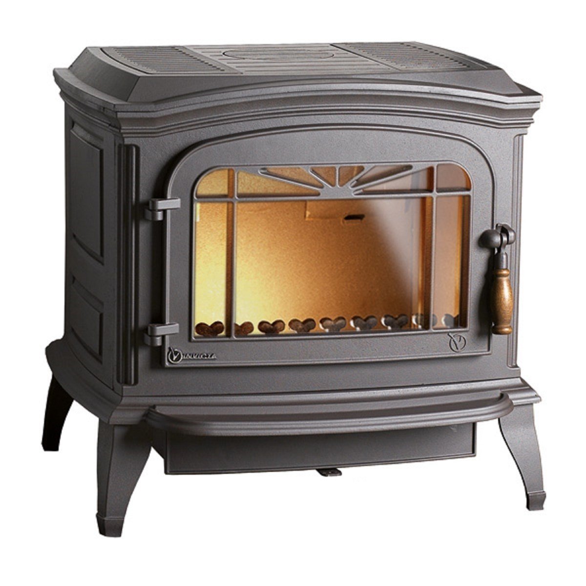 Invicta Bradford Döküm Odun Sobası Kırmızı 9173-47