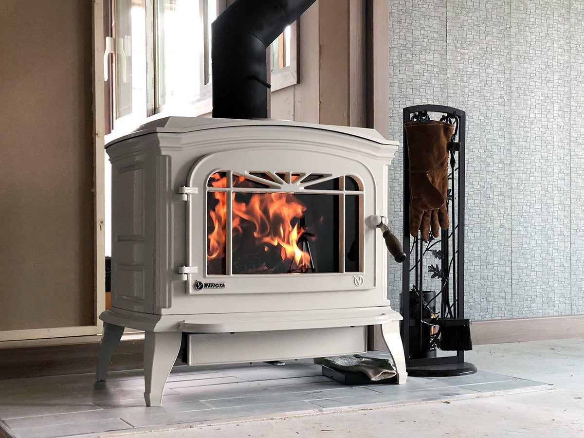 Invicta Bradford Döküm Odun Sobası Krem 9173-46