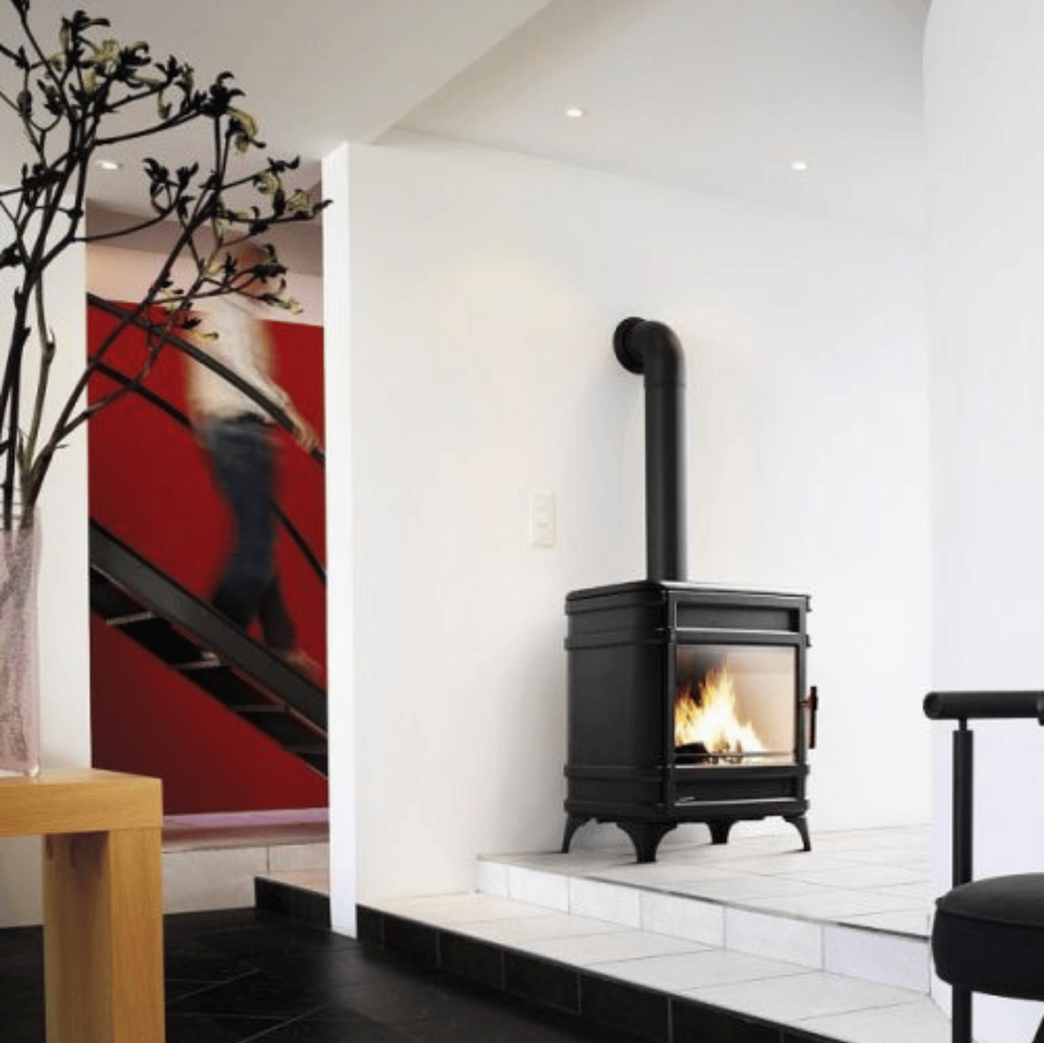 Invicta Siam Döküm Odun Sobası 9170 44 Antrasit