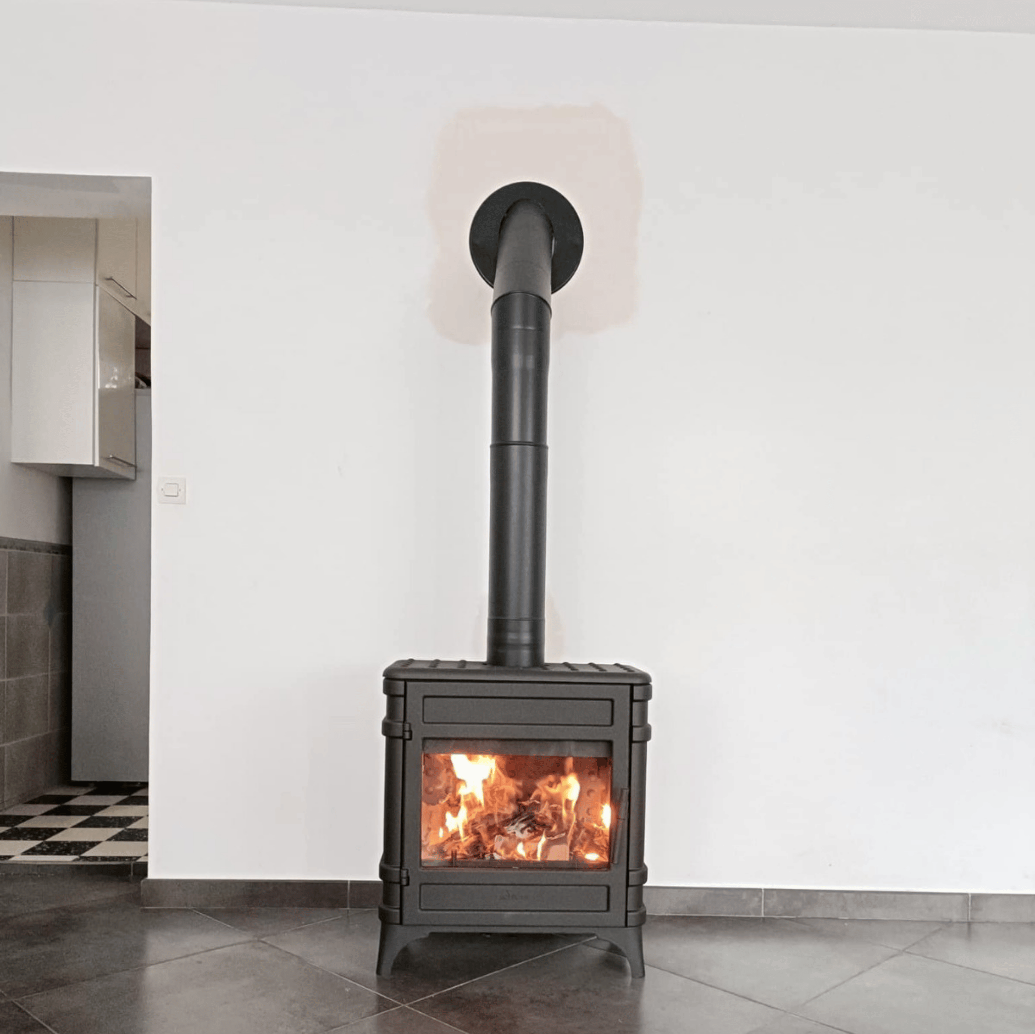 Invicta Siam Döküm Odun Sobası 9170 44 Antrasit