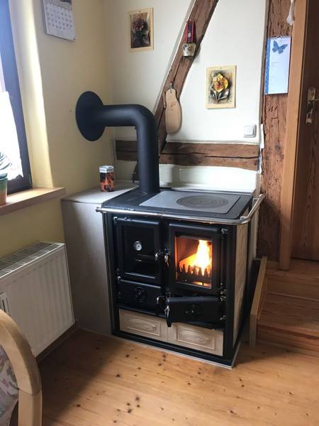 LA NORDICA Rosetta B II Kuzine Sobası (Krem)