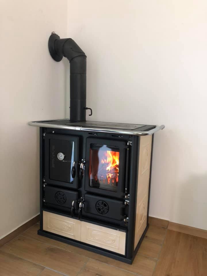 LA NORDICA Rosetta B II Kuzine Sobası (Krem)